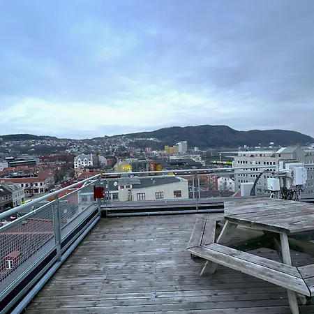 Sentrumsleilighet M. Balkong Og Takterrasse * Trondheim