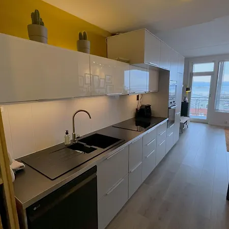 Sentrumsleilighet M. Balkong Og Takterrasse *