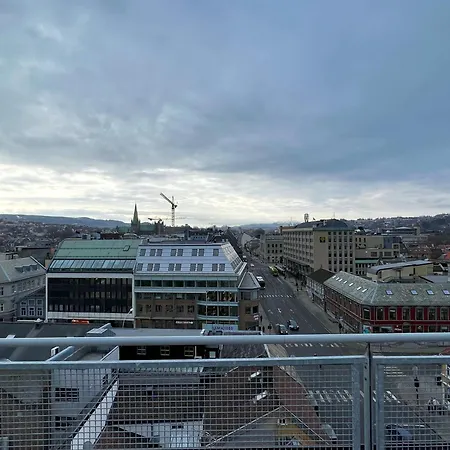 Sentrumsleilighet M. Balkong Og Takterrasse Casa vacanze Trondheim